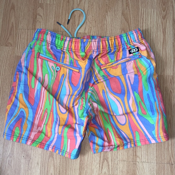 Men’s Rowdy Gentlemen Colorful Mesh Lined Swim Trunks Size Medium - Picture 6 of 6